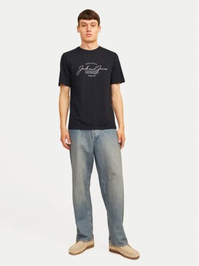 Jack&Jones T-Shirt Erris 12256799 Czarny Standard Fit