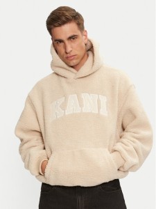 Karl Kani Bluza Serif Teddy 60210118 Beżowy Regular Fit