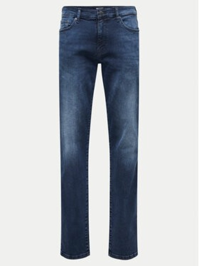 Only & Sons Jeansy 22032697 Granatowy Slim Fit