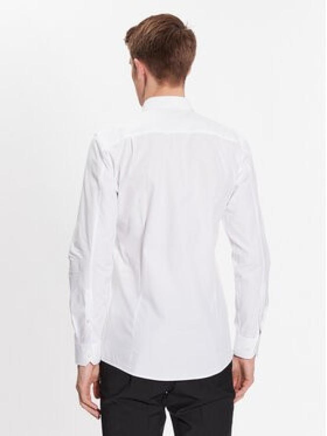 Hugo Koszula 50479219 Biały Extra Slim Fit