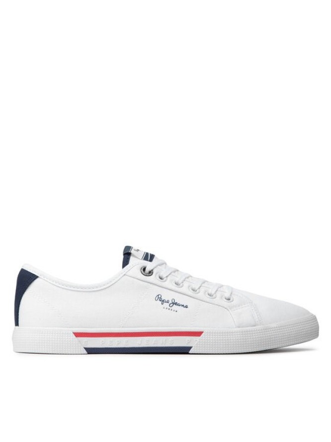 Pepe Jeans Tenisówki Brady Basic PMS30816 Biały