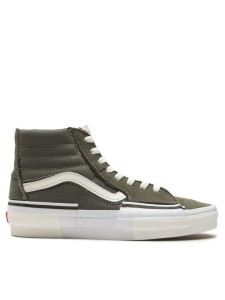 Vans Sneakersy Sk8-Hi Reconst VN0005UKOLO1 Zielony