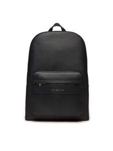 Tommy Hilfiger Plecak Business Leather Backpack AM0AM12491 Czarny