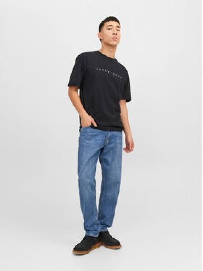 Jack&Jones T-Shirt Star 12234746 Czarny Relaxed Fit