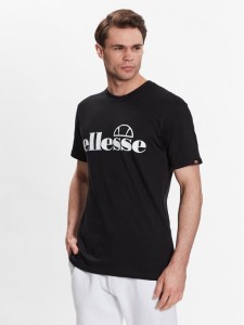 Ellesse T-Shirt Fuenti SHP16469 Czarny Regular Fit