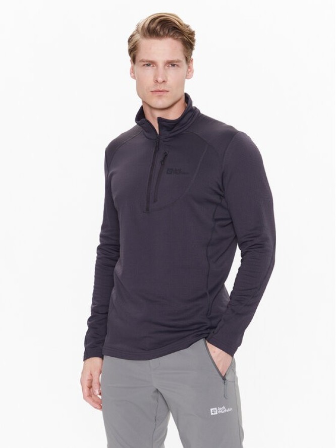 Jack Wolfskin Bluza techniczna Kolbenberg 1710531 Szary Regular Fit