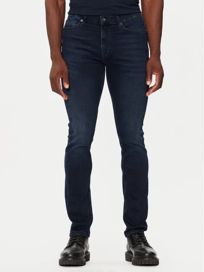 Mustang Jeansy Frisco 1013613 Granatowy Skinny Fit