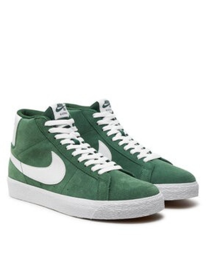 Nike Sneakersy Sb Zoom Blazer Mid FD0731 300 Zielony