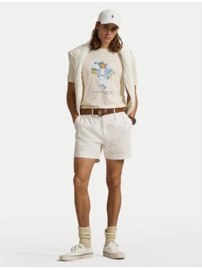 Polo Ralph Lauren T-Shirt 710969630001 Biały Custom Slim Fit