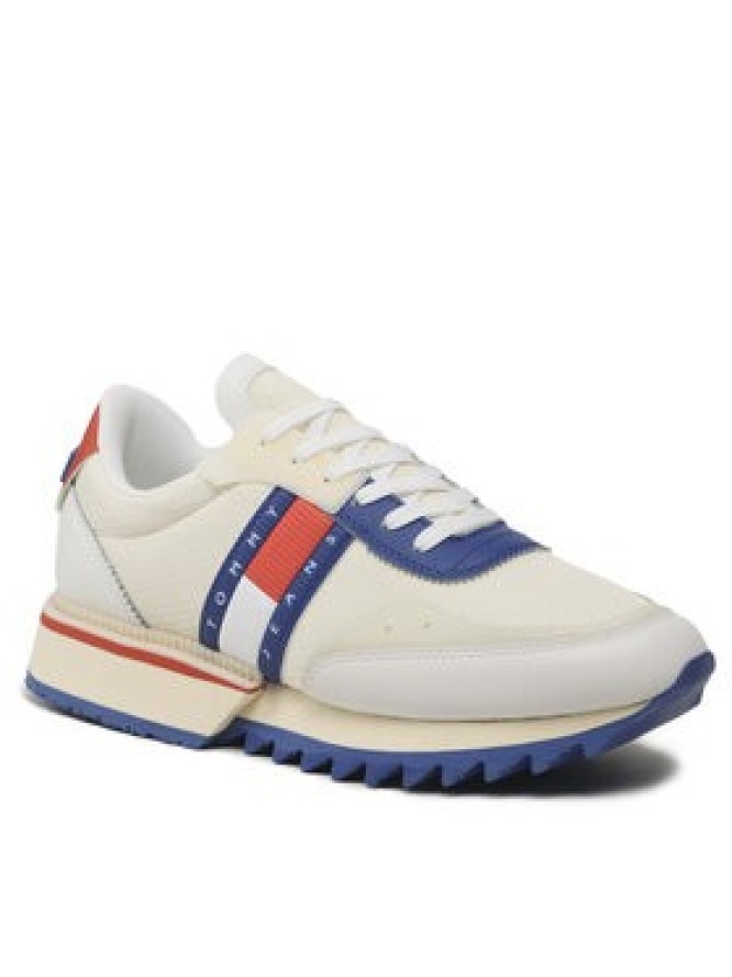 Tommy Jeans Sneakersy Tjm Runner Translucent EM0EM01219 Beżowy