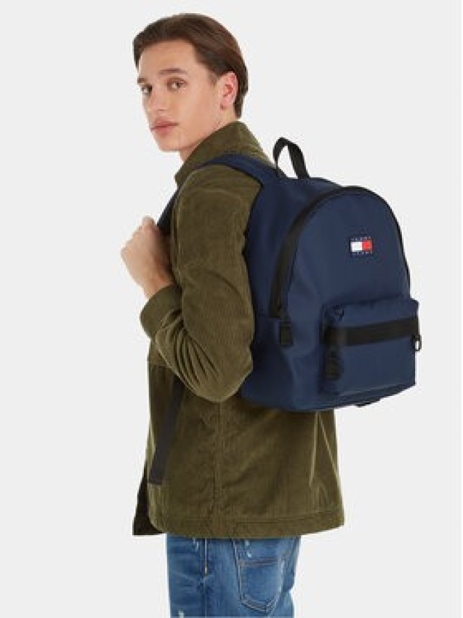 Tommy Jeans Plecak Tjm Dly Elev Backpack AM0AM11519 Granatowy