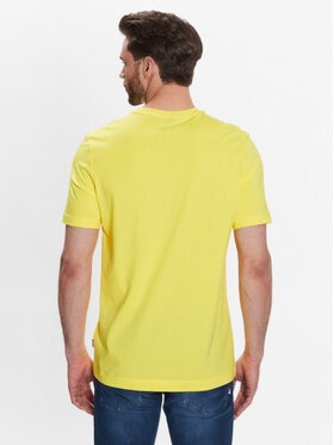Boss T-Shirt Thompson 01 50468347 Żółty Regular Fit