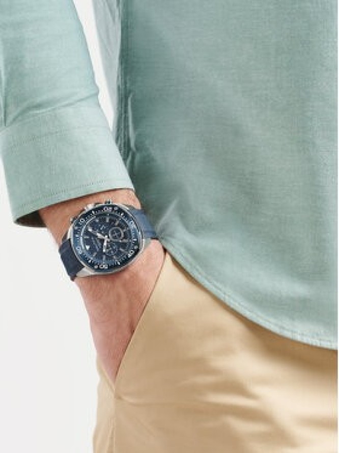 Nautica Zegarek Bluesail Chronograph NAPBSF403 Niebieski