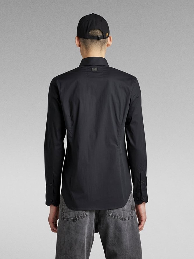G-Star Koszula - Super Slim fit - w kolorze czarnym rozmiar: S