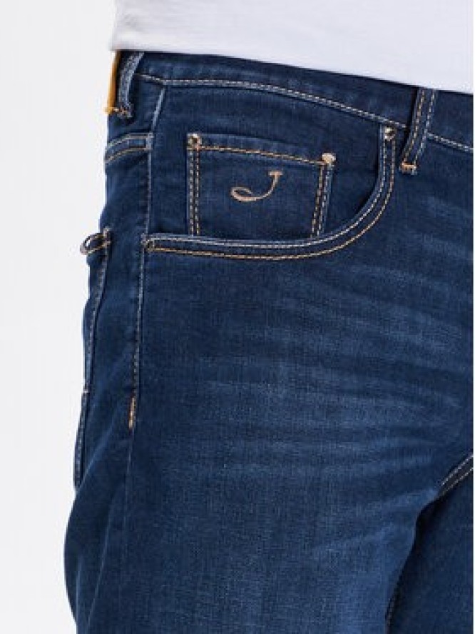 Jacob Cohën Szorty jeansowe Nicolas U O E01 32 S 2851 Granatowy Slim Fit