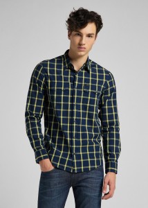 KOSZULA MĘSKA LEE RIDER SHIRT LEMON L856KRQG