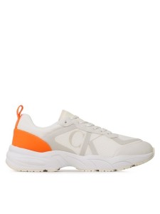 Calvin Klein Jeans Sneakersy Retro Tennis Mesh YM0YM00638 Biały