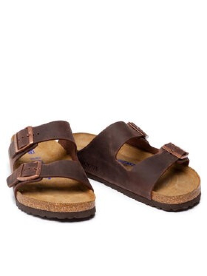 Birkenstock Klapki Arizona Bs 0452761 Brązowy