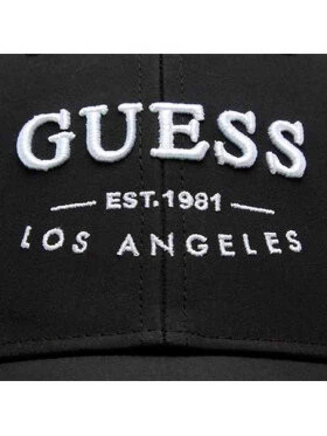 Guess Czapka z daszkiem Not Coordinated Smart Headwear AM5023 POL01 Czarny