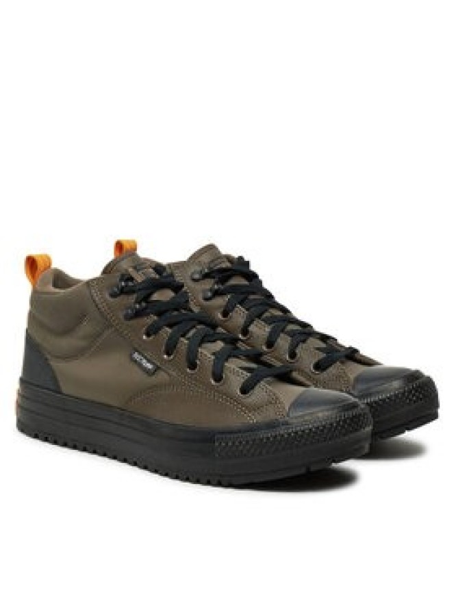 Converse Sneakersy Chuck Taylor All Star Malden Street Wide Fit Boot A09492C 201 Brązowy