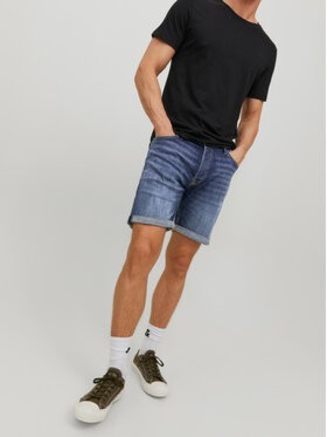 Jack&Jones Szorty jeansowe Chris 12236192 Niebieski Relaxed Fit