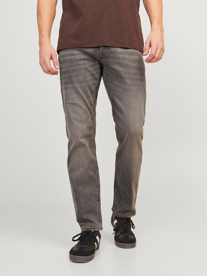 Jack & Jones Dżinsy - Regular fit - w kolorze szarym rozmiar: W32/L34