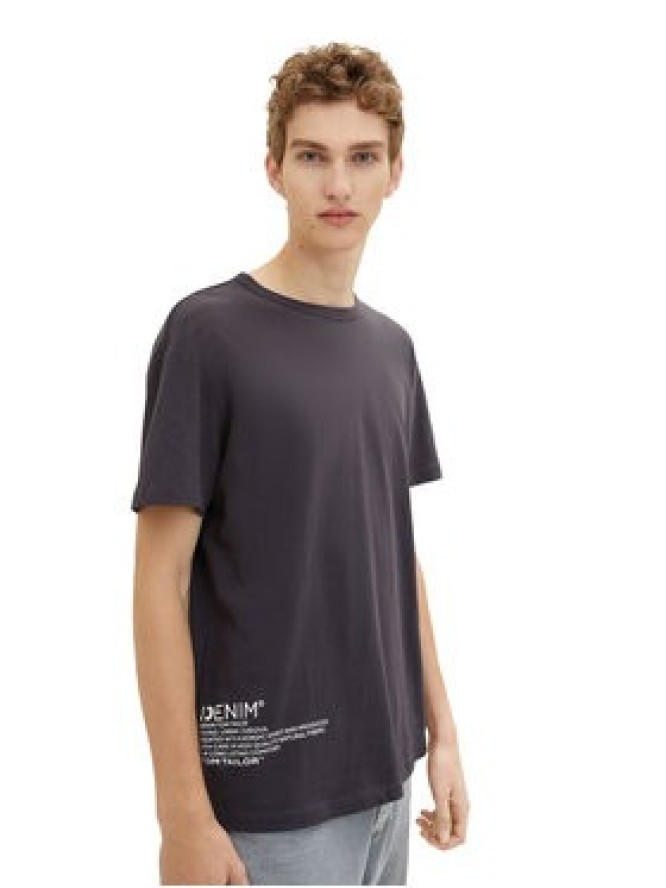 Tom Tailor Denim T-Shirt 1033995 Szary Regular Fit