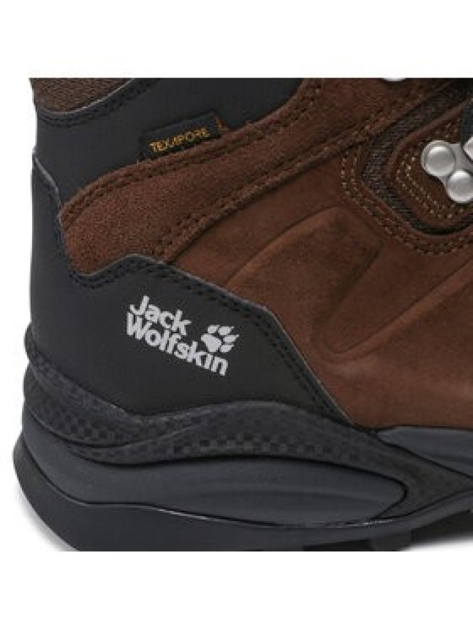 Jack Wolfskin Trekkingi Refugio Texapore Mid M 4049841 Brązowy