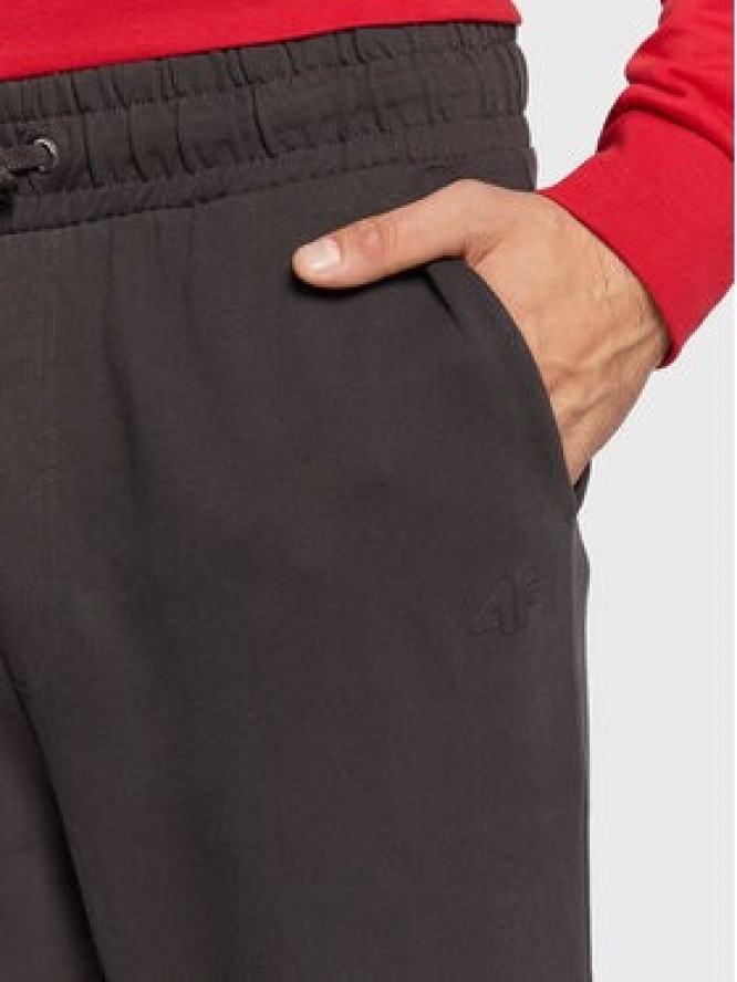 4F Spodnie dresowe H4Z22-SPMD012 Szary Regular Fit