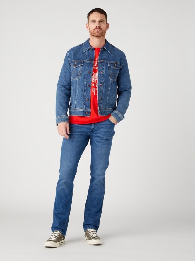 Wrangler Dżinsy "Greensboro" - Regular fit - w kolorze granatowym rozmiar: W36/L30