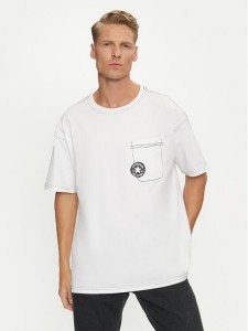 Converse T-Shirt Sketch 10027256-A04 Biały Standard Fit