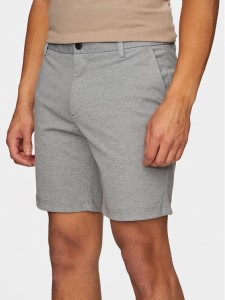 Jack&Jones Szorty materiałowe Jpstmarco 12249321 Szary Slim Fit