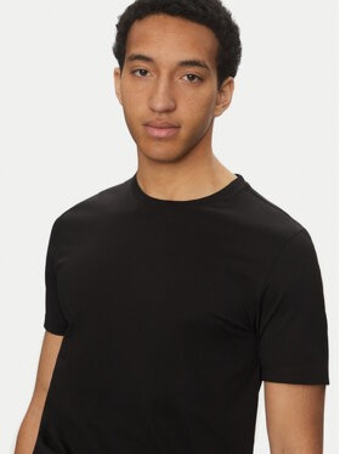 HUGO T-Shirt Dimerstee 50542969 Czarny Slim Fit