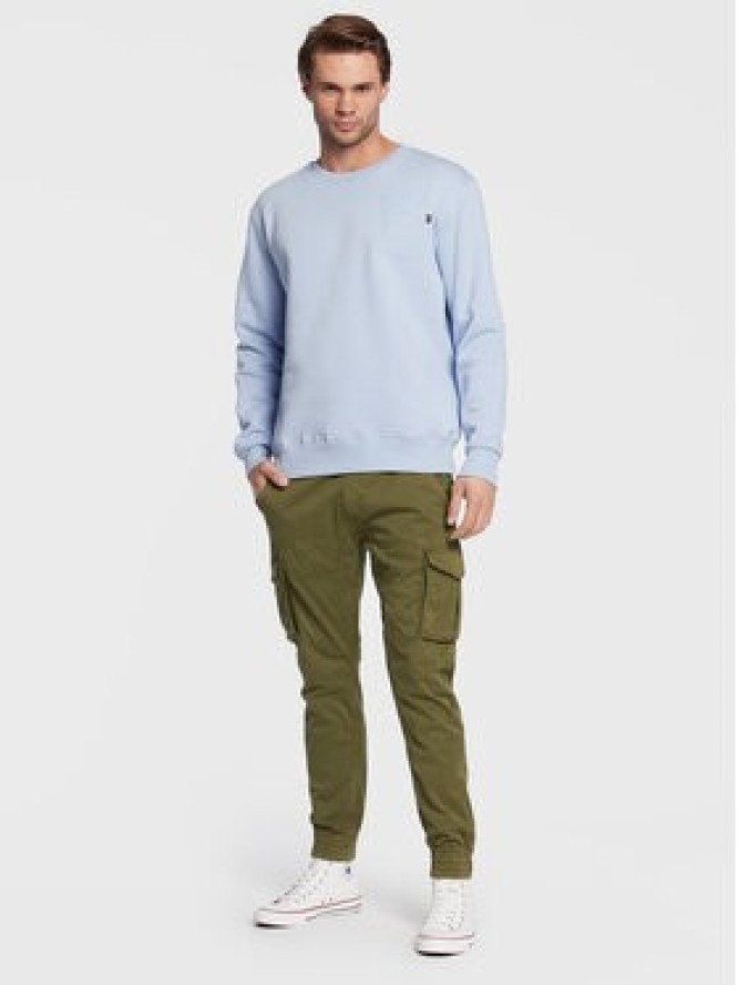 Alpha Industries Bluza Pocket 108303 Błękitny Regular Fit