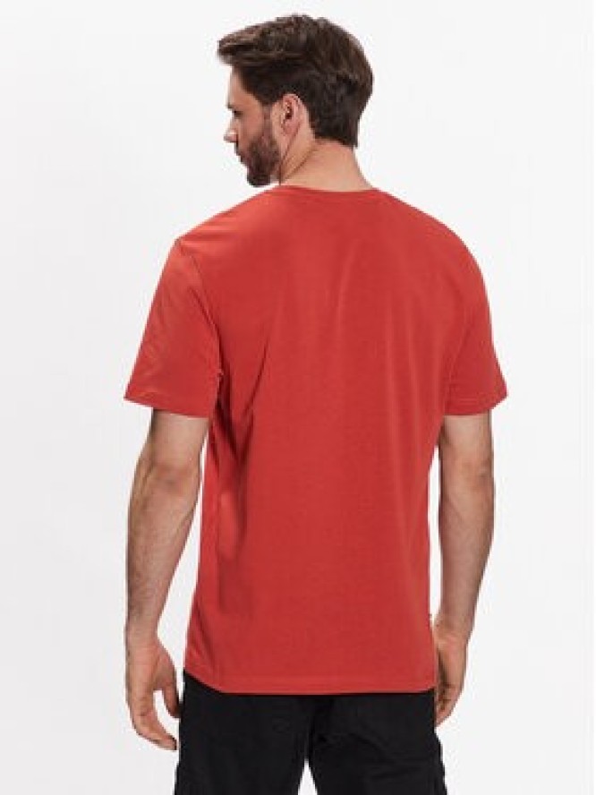 Dolomite T-Shirt 296160-1408 Pomarańczowy Regular Fit