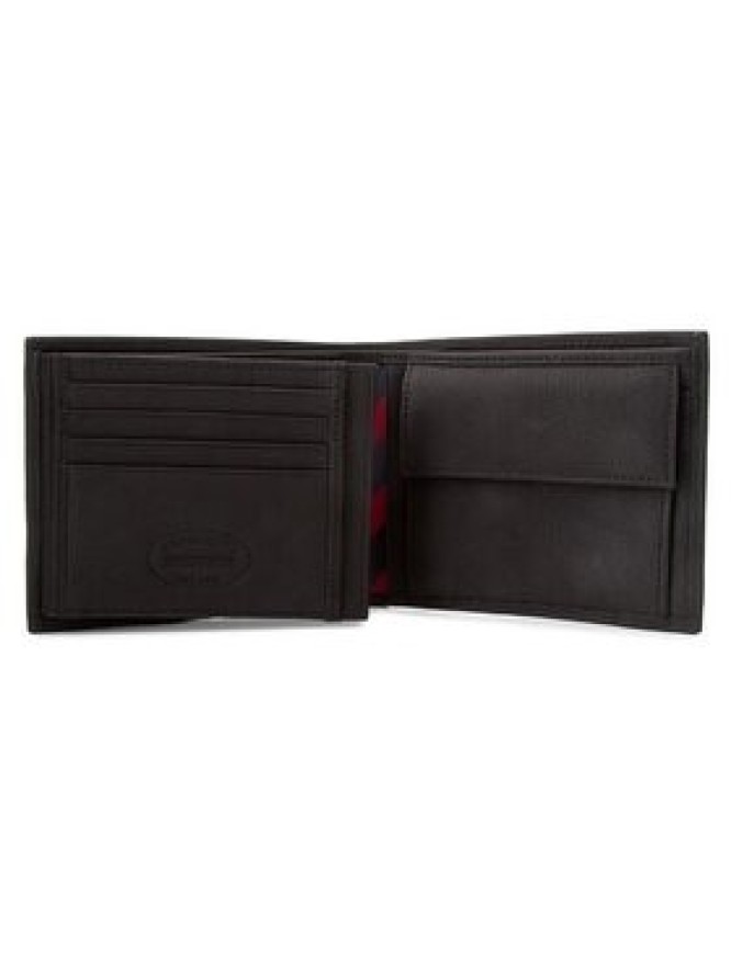 Tommy Hilfiger Duży Portfel Męski Johnson Trifold AM0AM00665 Czarny