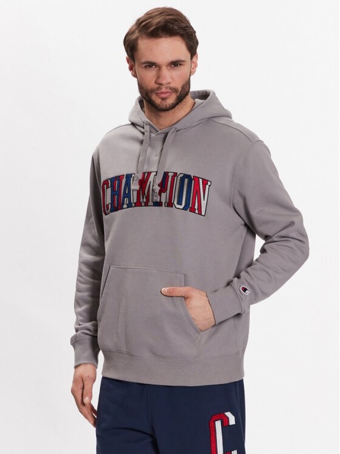 Champion Bluza Bookstore 218508 Szary Regular Fit