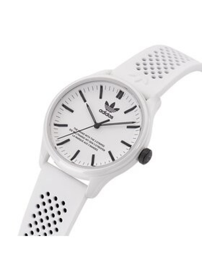 adidas Originals Zegarek Code One Ceramic Watch AOSY23030 Biały