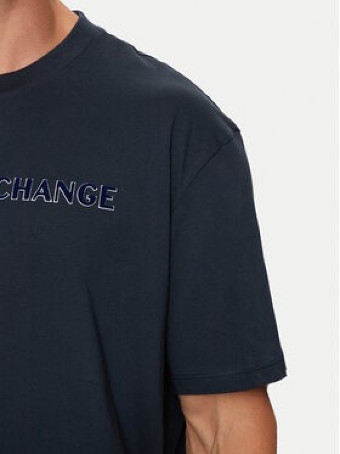 Armani Exchange T-Shirt 6DZTBD ZJ3VZ 1510 Granatowy Regular Fit