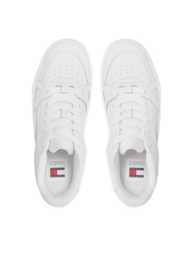 Tommy Jeans Sneakersy Tjm Vulcanized Foxing Flag EM0EM01313 Biały