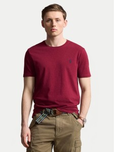 Polo Ralph Lauren T-Shirt 710671438391 Czerwony Custom Slim Fit