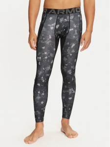 Under Armour Legginsy HeatGear® 1386938 Szary Slim Fit