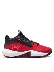 Under Armour Buty do koszykówki Ua Lockdown 7 3028512-600 Czerwony