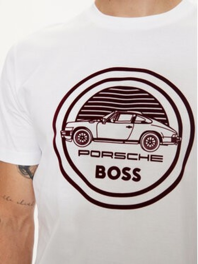 Boss T-Shirt C-Thompson 400 50522795 Biały Regular Fit