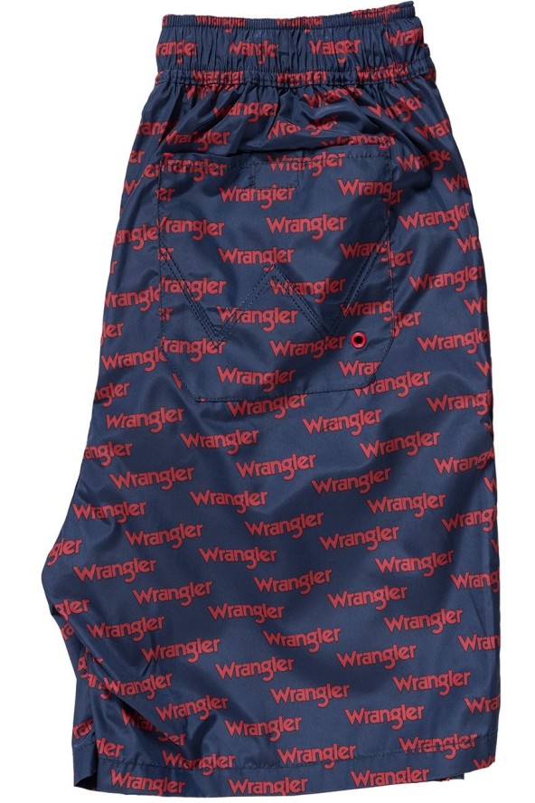 SPODENKI MĘSKIE WRANGLER SWIM SHORT SCARLET RED W4B01V9UU