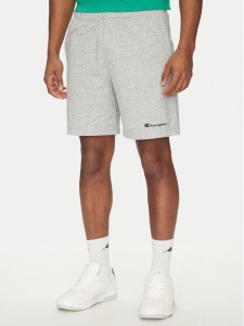 Champion Szorty sportowe 220306 Szary Regular Fit