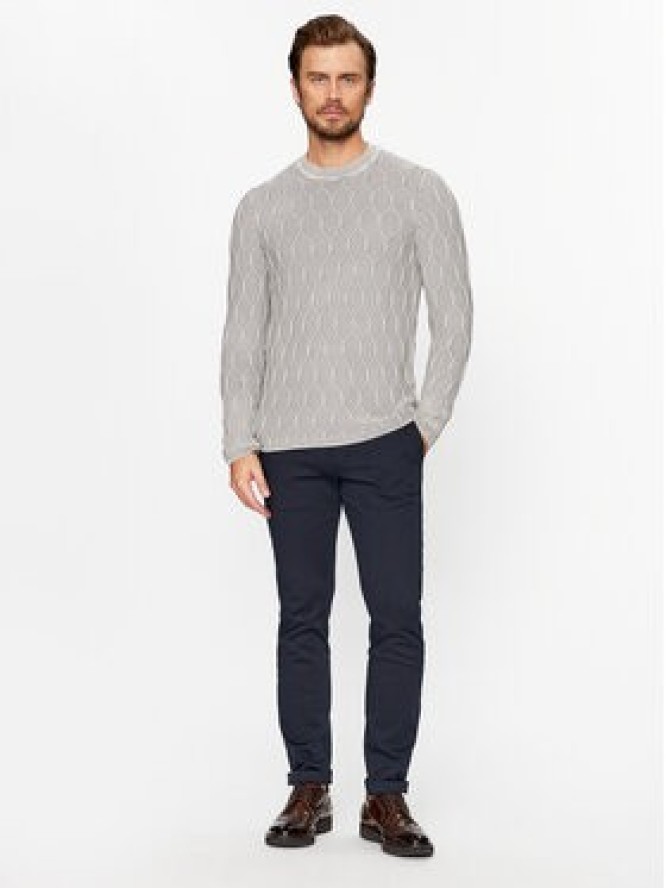 JOOP! Jeans Sweter 30037700 Szary Modern Fit