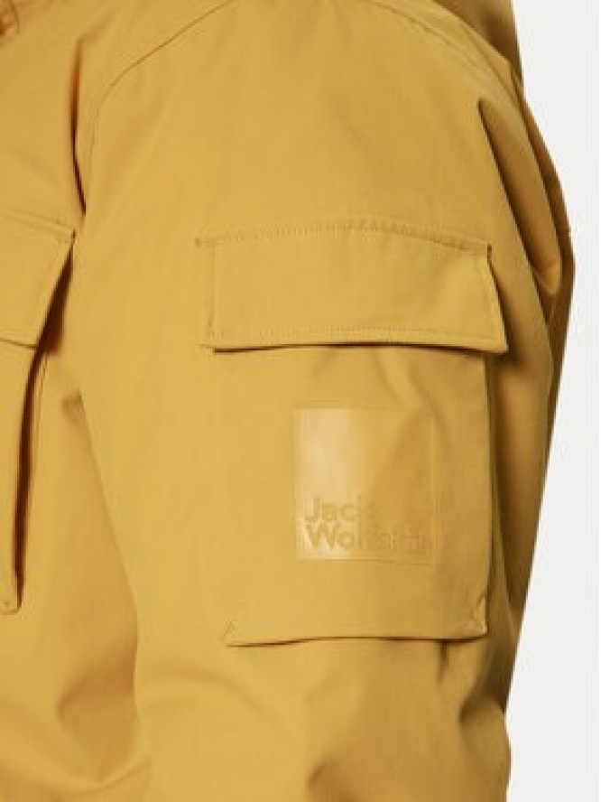 Jack Wolfskin Parka Glacier Canyon 1107674 Żółty Regular Fit