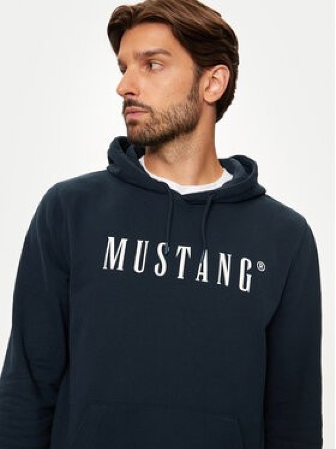 Mustang Bluza Bronson 1014687 Granatowy Regular Fit