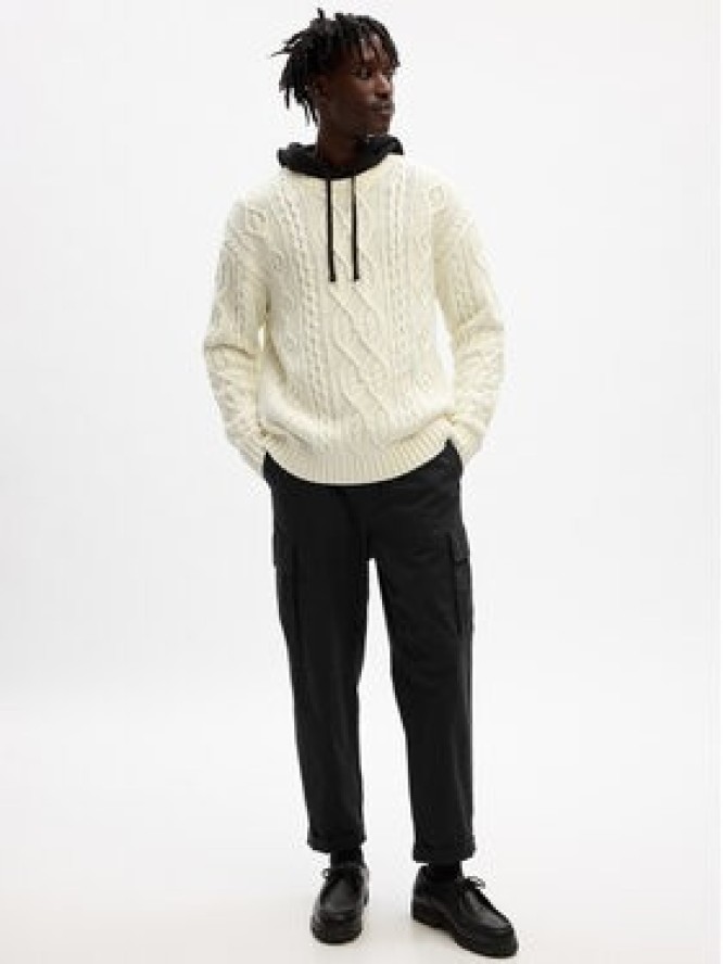 Gap Sweter 787133-02 Écru Relaxed Fit